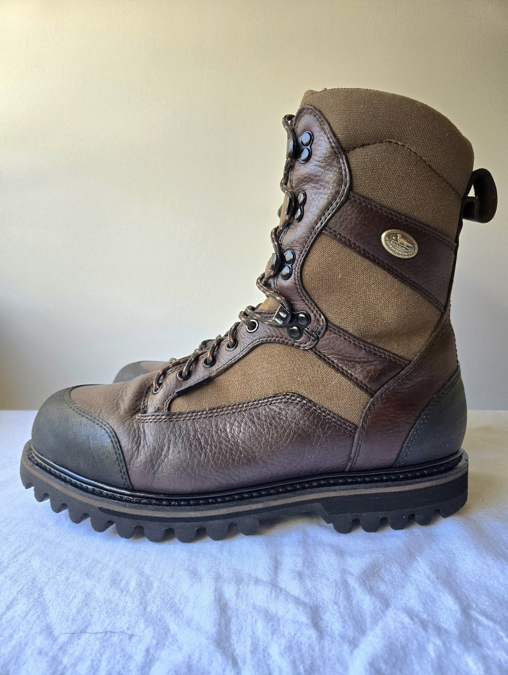 Irish Setter Red Wing Men's 800 Gram Insulated Leather Hunting Boots Size 10.5 D